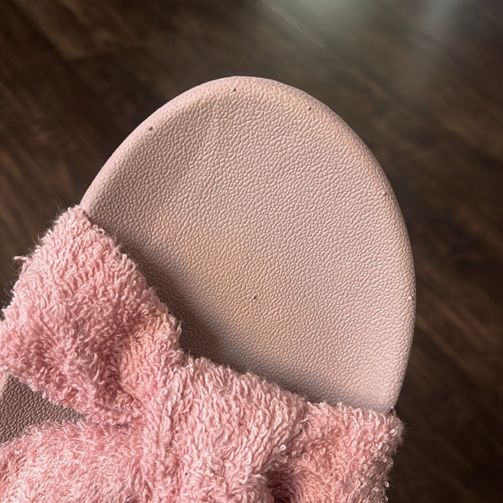 Fabletics Playa Knot Slide Sandal Pink Size 10 - Picture 8 of 10